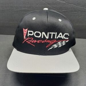 Pontiac Racing NWT NEVER WORN Men Vtg 90s Adjustable Snapback Cap Hat